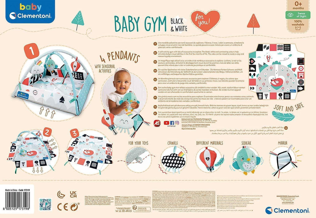 Clementoni® - Clementoni CLEM4YOU Black & White Gym