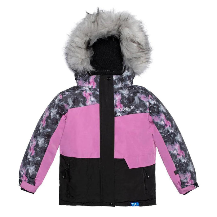Conifere - Conifere Billow Charm Girls Snowsuit Set - Purple - (Size 7)
