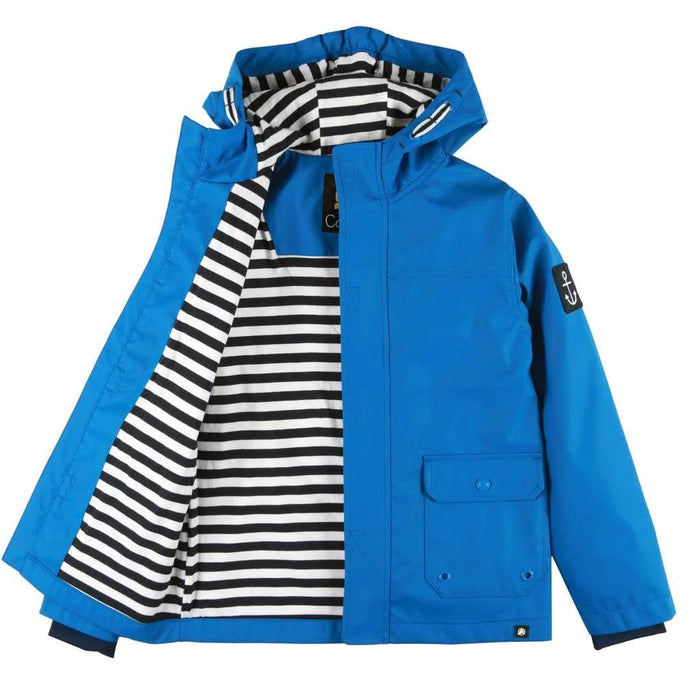 Conifere - Conifere Blue Boys' Stripped Raincoat