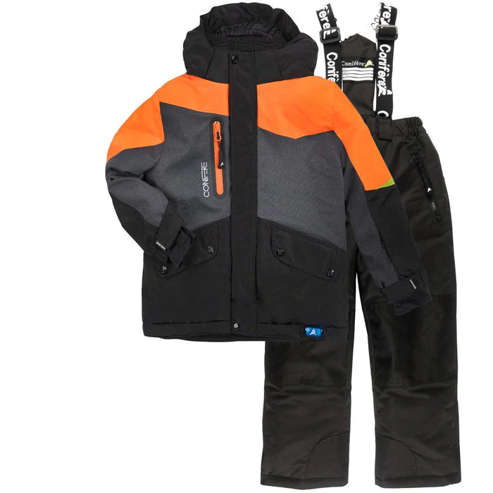 Conifere - Conifere Boys Drill Snowsuit Set - Orange