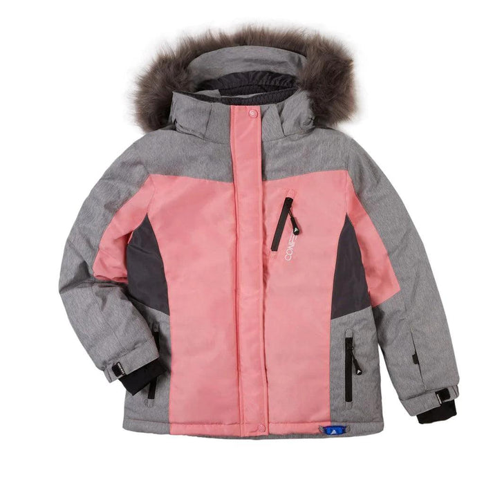 Conifere - Conifere Flossy Bloom Girls Snowsuit Set - Grey - (Sizes 4, 6 & 6x)