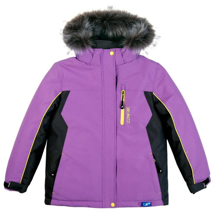 Conifere - Conifere Girls Purple Aesthetic Snowsuit Set