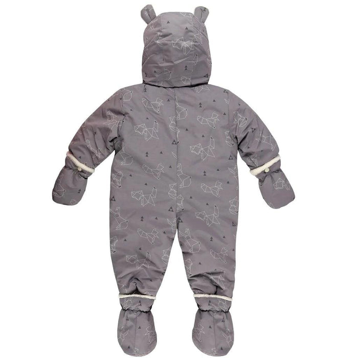 Conifere - Conifere Grey Fox Infant Snowsuit Set - Origami