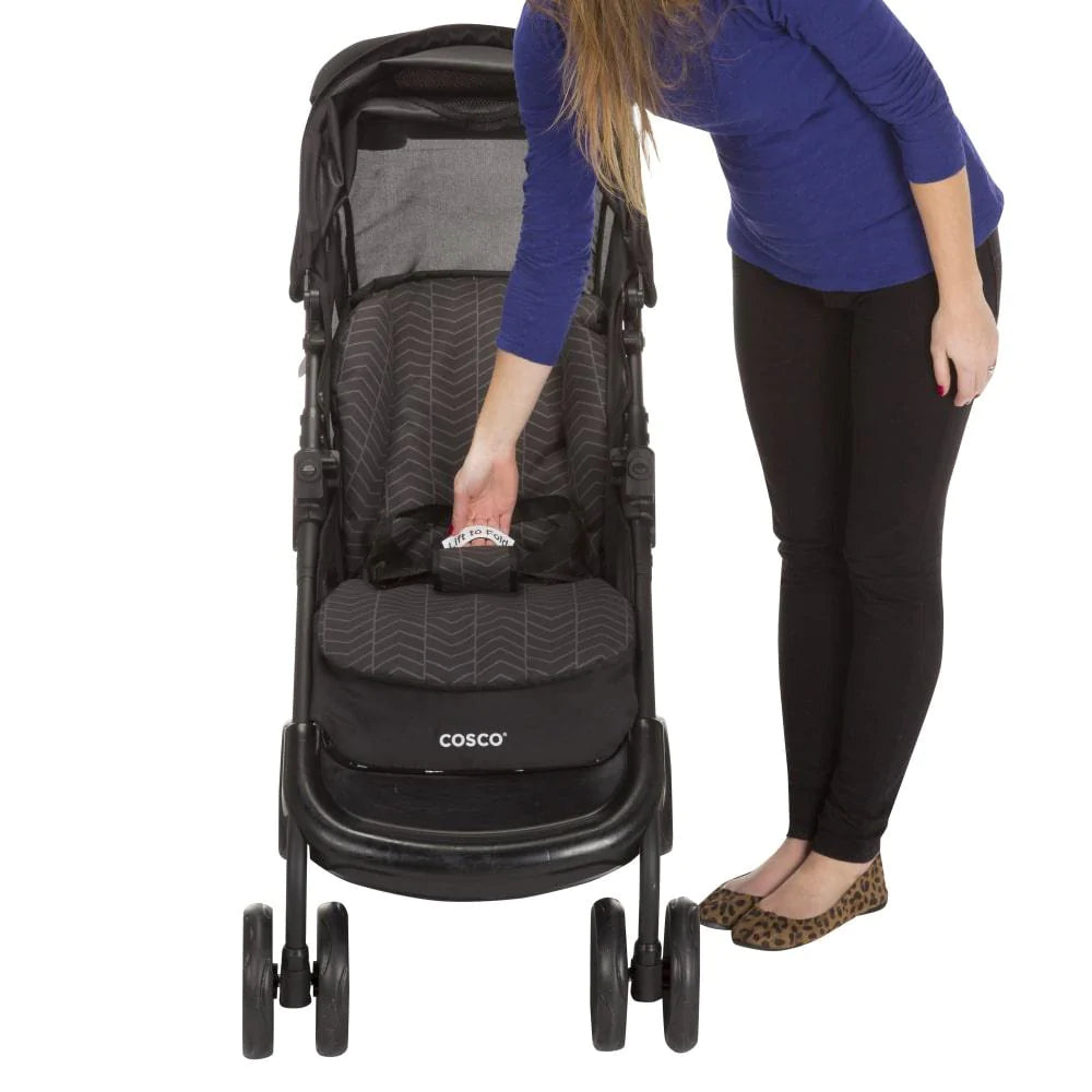 Cosco® - Cosco Lift & Stroll Travel System- Black Arrow