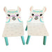 Danawares - Danawares Llama Square Table With 2 Chairs
