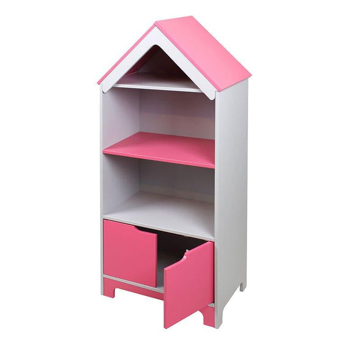 Danawares - Danawares Pink/White Dollhouse Book Shelf