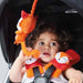 Diono® - Diono Car Seat Harness Soft Wraps & Linkie Toy