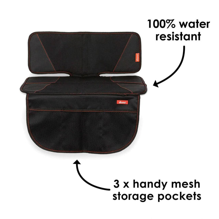 Diono® - Diono Car Seat Protector Super Mat - Black