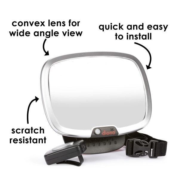 Diono® - Diono Easy View Plus Car Seat Mirror