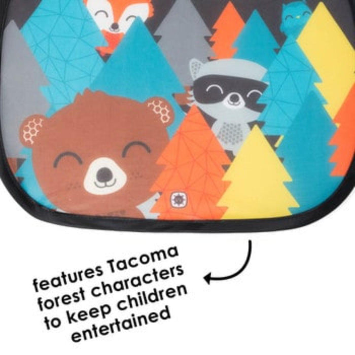Diono® - Diono Forest Character Sun Stoppers® - Car Sunshades - 2 Pack