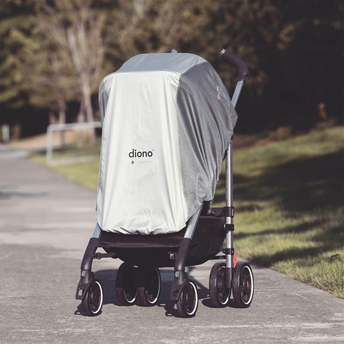 Diono® - Diono Stroller Sun & Insect Net - Silver