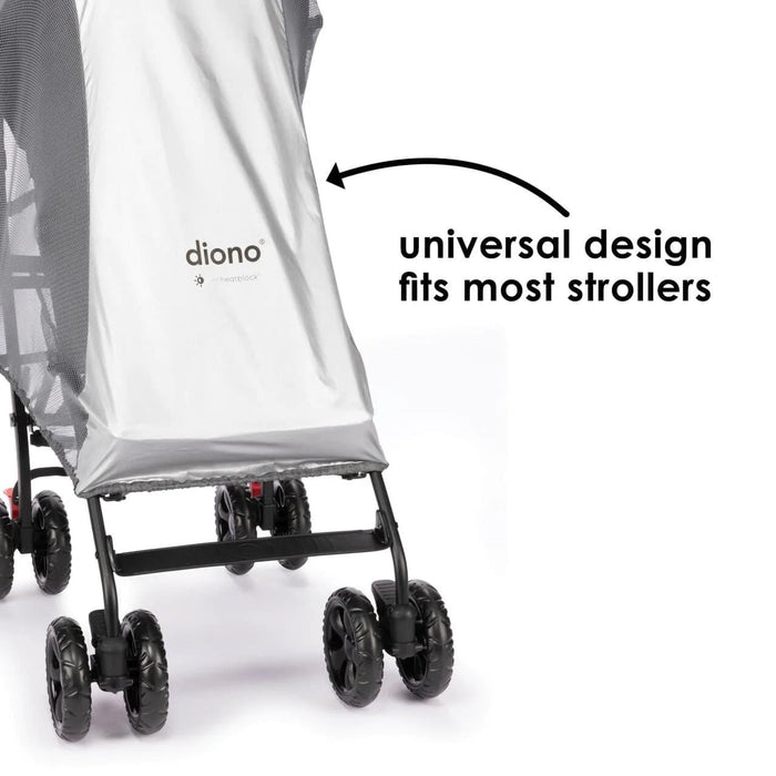 Diono® - Diono Stroller Sun & Insect Net - Silver