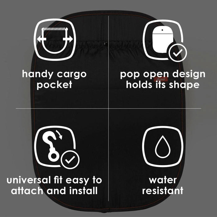 Diono® - Diono Stuff n' Scuff Seat Back Protector