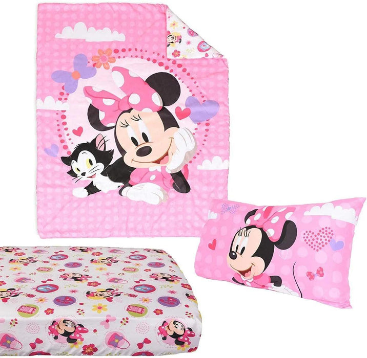 Disney® - Disney® 3-piece Toddler Bedding Set - Minnie Mouse - Pink