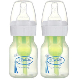 Dr. Brown's® - Dr. Brown's Anti-colic 2oz/60ml Preemies & Newborn Bottles - 2 Pack