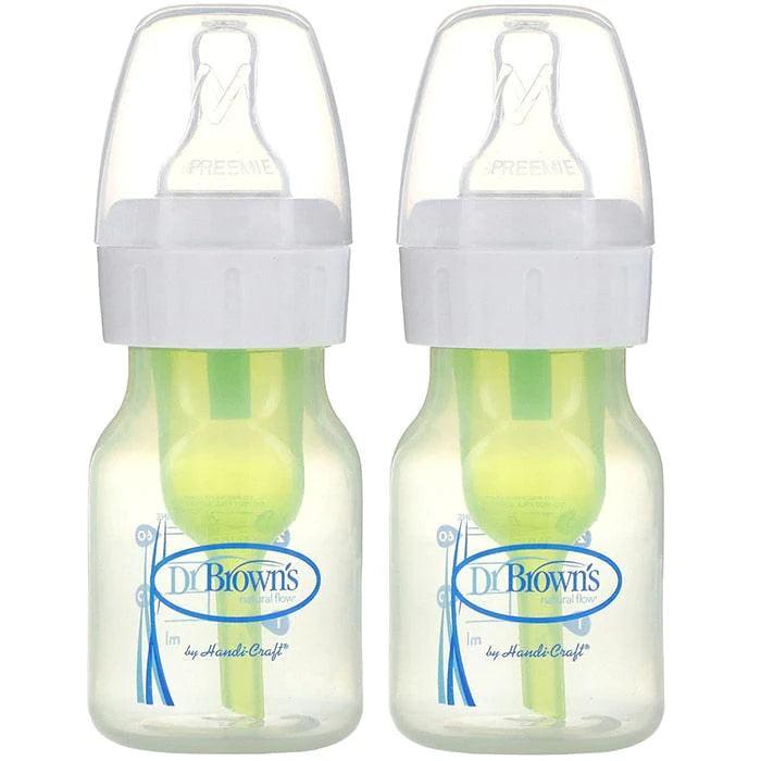 Dr. Brown's® - Dr. Brown's Anti-colic 2oz/60ml Preemies & Newborn Bottles - 2 Pack