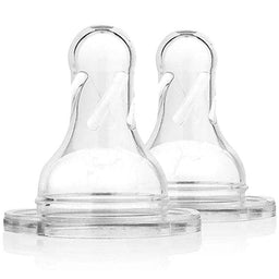 Dr. Brown's® - Dr. Brown's Natural Flow Nipple - Narrow (2 Pack)