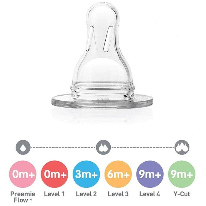 Dr. Brown's® - Dr. Brown's Natural Flow Nipple - Narrow (2 Pack)