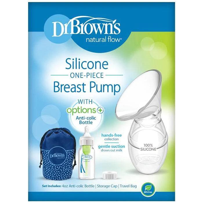 Dr. Brown's® - Dr. Brown's One-Piece Silicone Breast Pump & Anti-Colic Bottle - 4oz/120ml