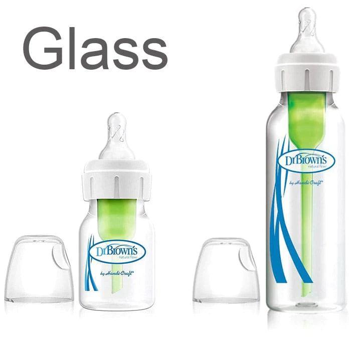 Dr. Brown's® - Dr. Brown's Option+ Anti-Colic Glass Bottle - Narrow Neck - Single Pack
