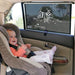 Dreambaby® - Dreambaby Adjustable Car Shades - Extra Large - Tiger & Zebra - 2 pack