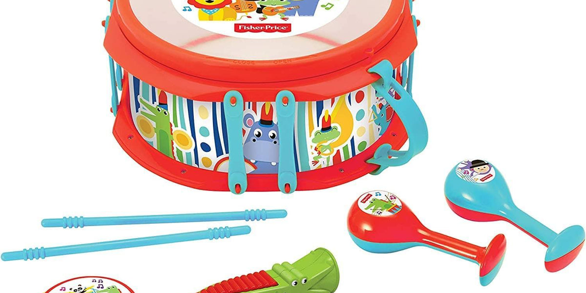 Fisher Price Marching Band Drum Set — Goldtex