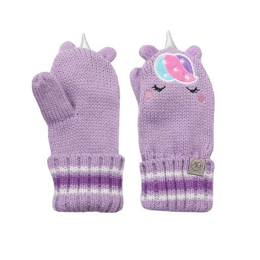 Flapjack Kids - Flapjack Kids Baby Knitted Mittens - Unicorn, 0-2Y