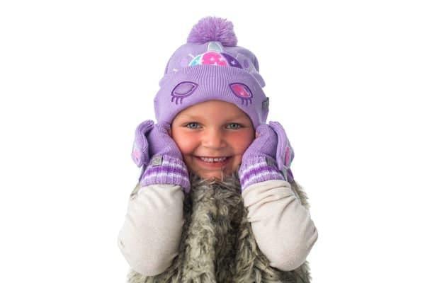 Flapjack Kids - Flapjack Kids FJKKT782 Tuque Tricot Unicorn, M/L (2-6 Years)