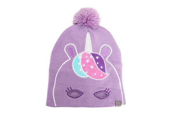 Flapjack Kids - Flapjack Kids FJKKT782 Tuque Tricot Unicorn, M/L (2-6 Years)
