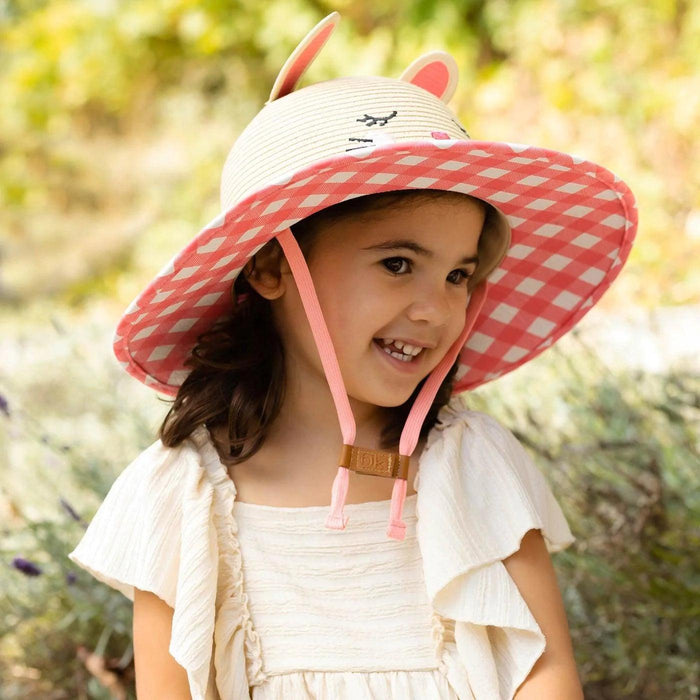 Flapjack Kids - Flapjack Kids Lifeguard Straw Hat - Bunny