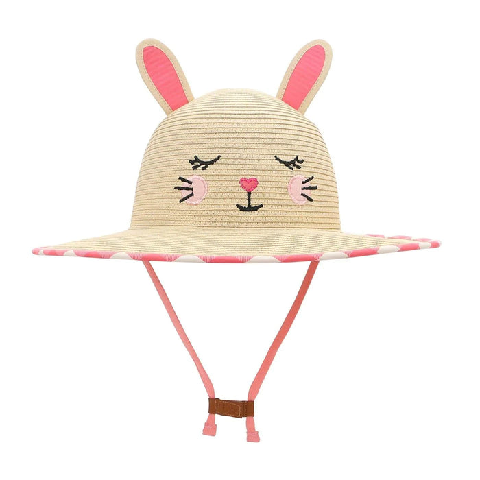 Flapjack Kids - Flapjack Kids Lifeguard Straw Hat - Bunny