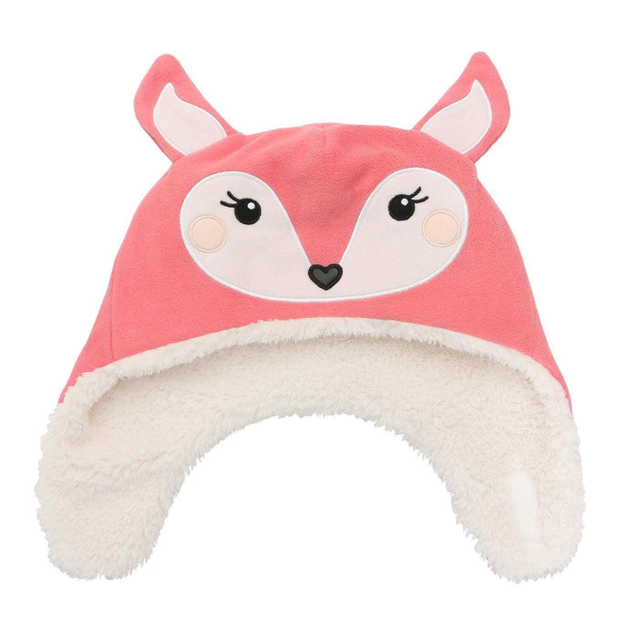 Flapjack Kids - Flapjack Kids Reversible Sherpa Hat - Bunny/Deer