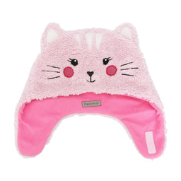 Flapjack Kids - Flapjack Kids Reversible Sherpa Hat - Cat/Superhero