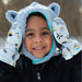 Flapjack Kids - Flapjack Kids Reversible Sherpa Hat - Wolf/Ski Goggles
