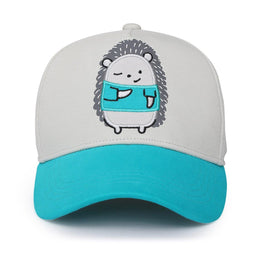 Flapjack Kids - Flapjack Kids UPF50+ Ball Cap - Hedgehog
