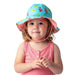 Flapjack Kids - Flapjack Kids UPF50+ Patterned Sun Hat - Flamingo/Fruit