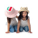 Flapjack Kids - Flapjack Kids UPF50+ Straw Hat - Cat