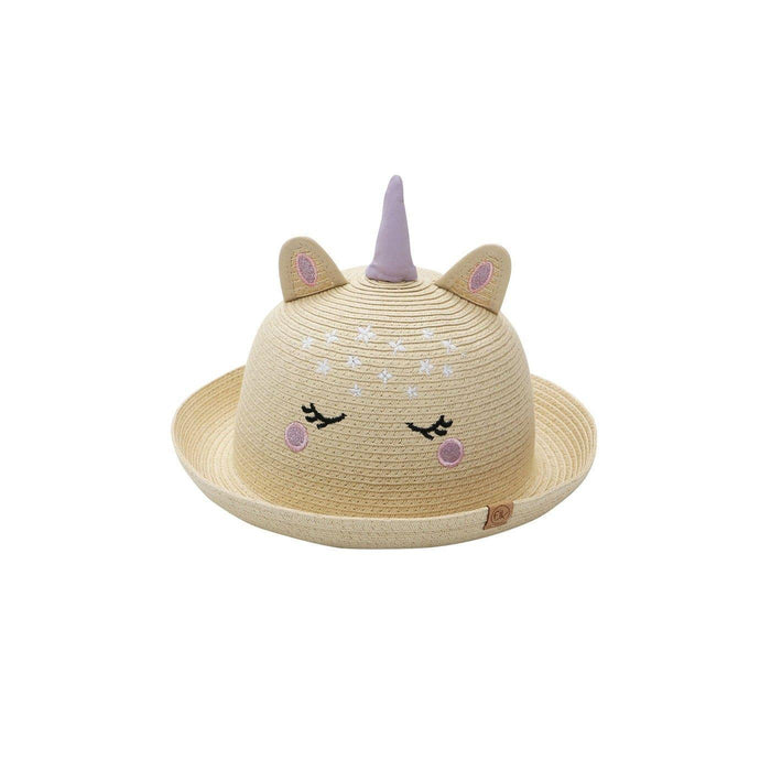 Flapjack Kids - Flapjack Kids UPF50+ Straw Hat - Unicorn