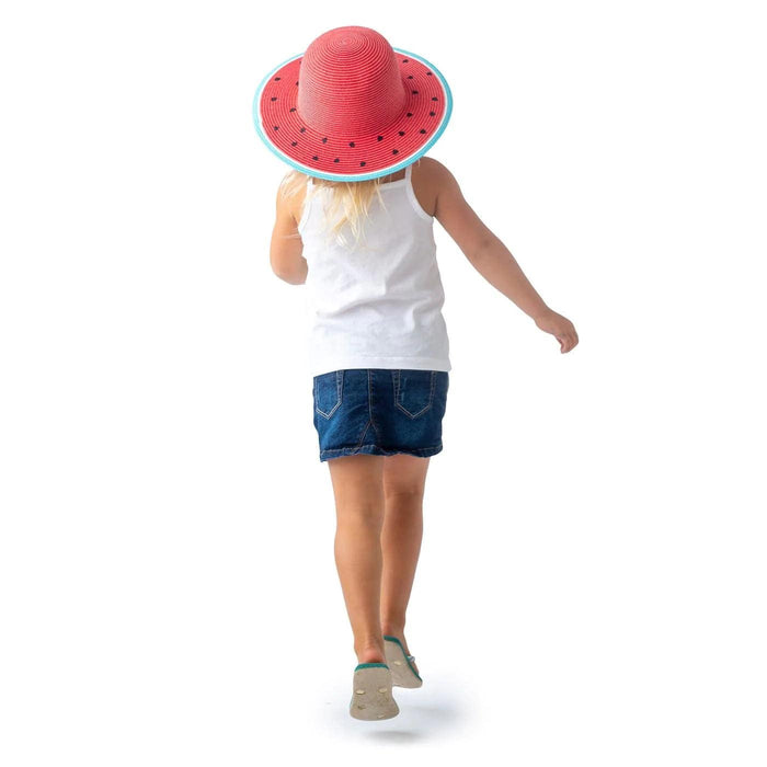 Flapjack Kids - Flapjack Kids UPF50+ Straw Hat - Watermelon