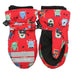 Flapjack Kids - Flapjack Kids Water Repellent Ski Mittens Monster Red