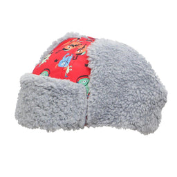 Flapjack Kids - Flapjack Kids Water Repellent Trapper Hat - Monsters Red