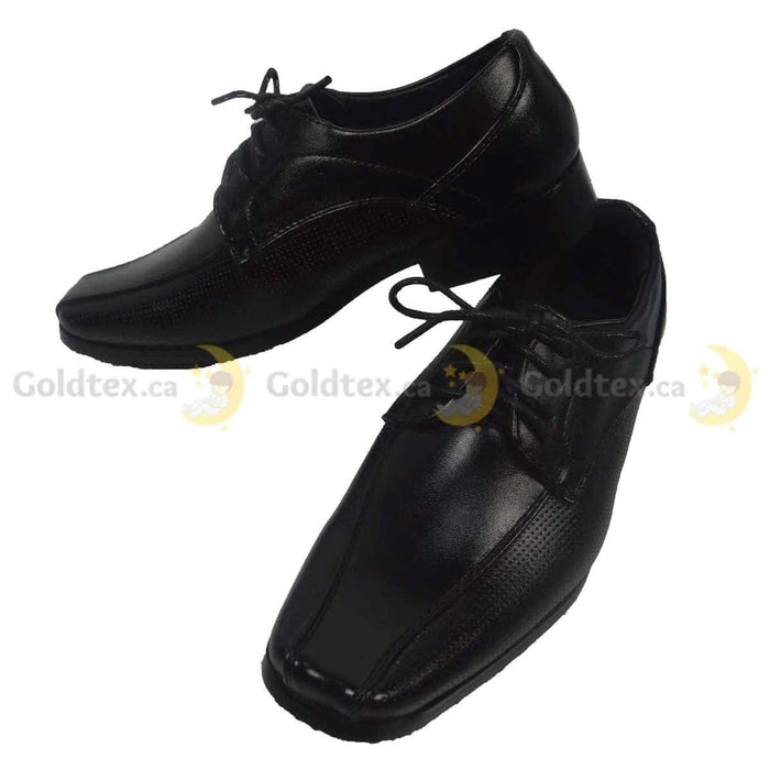 Formal Kids Wear - Boys Classic Dress Shoes - Perfect for Special Occasions, Weddings & Parties! (Sizes 6A to 9)