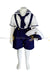 Formal Kids Wear - Formal Kids Wear 4-piece Marine Suit Set - Style 8012