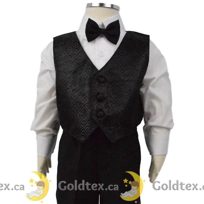 Formal Kids Wear - Formal Kids Wear 5 Piece baby boys tuxedo