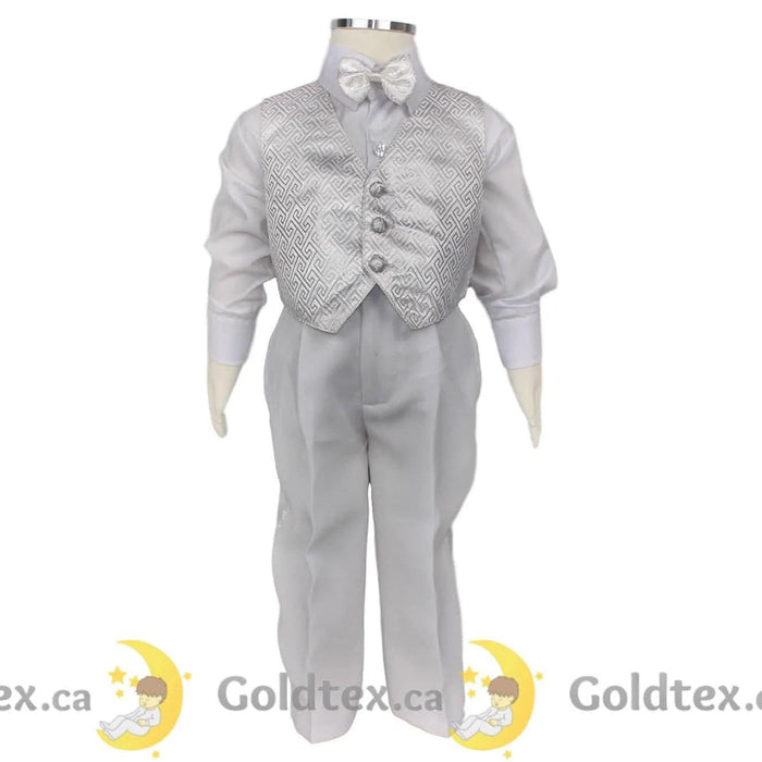 Formal Kids Wear - Formal Kids Wear 5 Piece baby boys tuxedo