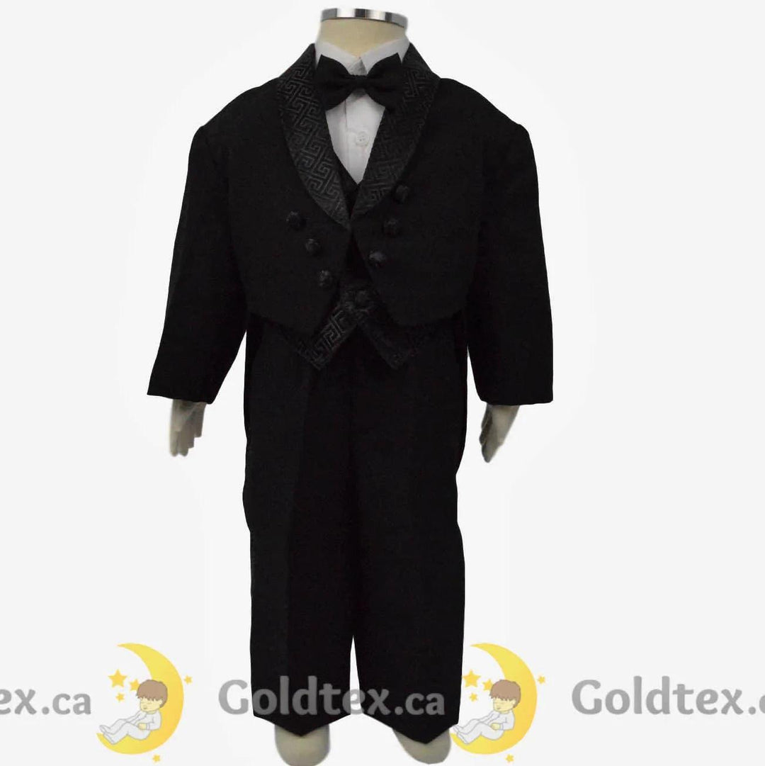 Formal Kids Wear - Formal Kids Wear 5 Piece baby boys tuxedo
