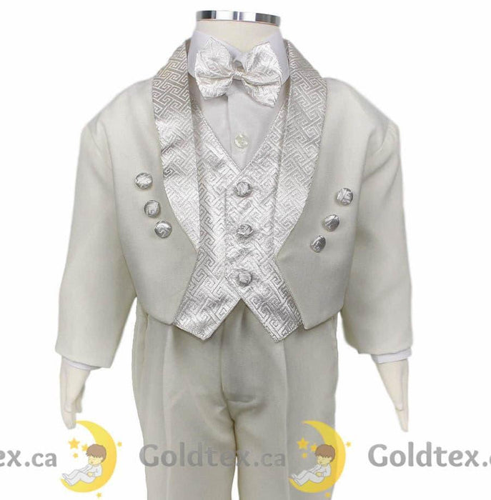 Formal Kids Wear - Formal Kids Wear 5 Piece baby boys tuxedo