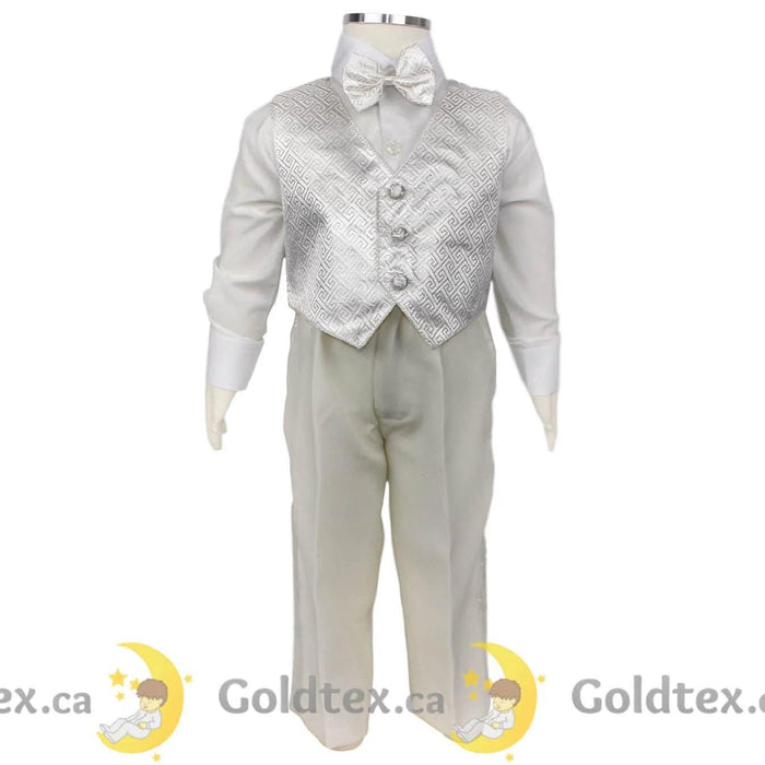 Formal Kids Wear - Formal Kids Wear 5 Piece baby boys tuxedo