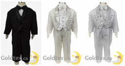 Formal Kids Wear - Formal Kids Wear 5 Piece baby boys tuxedo