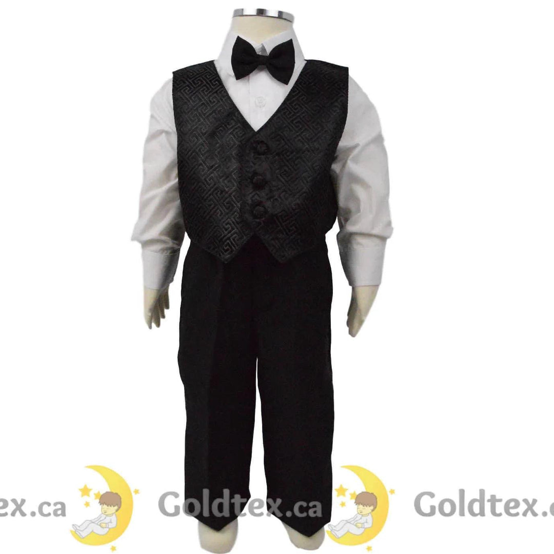 Formal Kids Wear - Formal Kids Wear 5 Piece baby boys tuxedo